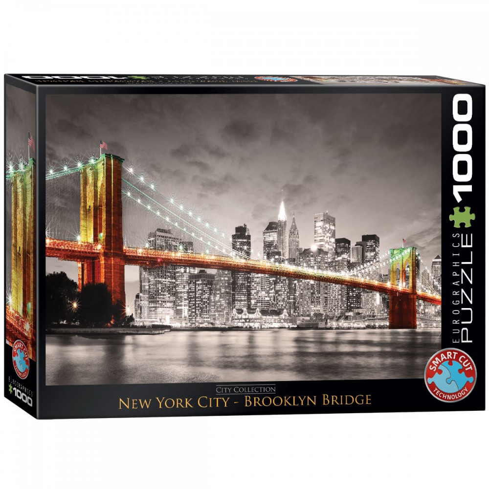 New York Brooklyn Bridge Pussel 1000 bitar